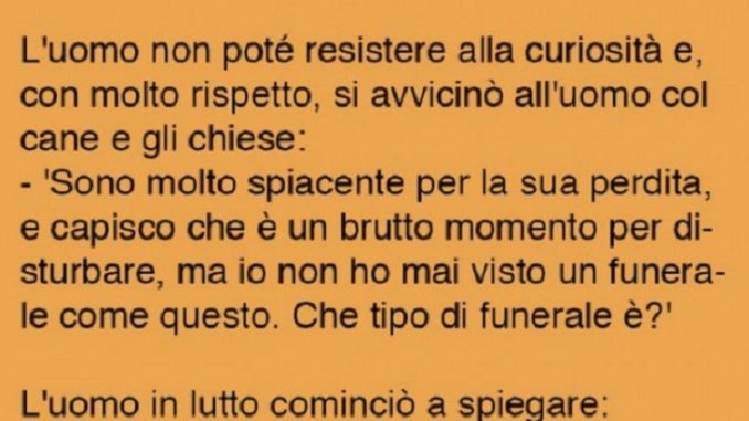 L’uomo non poté resistere alla curiosità e..(barzelletta)