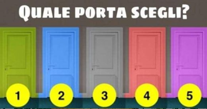 Quale porta scegli?