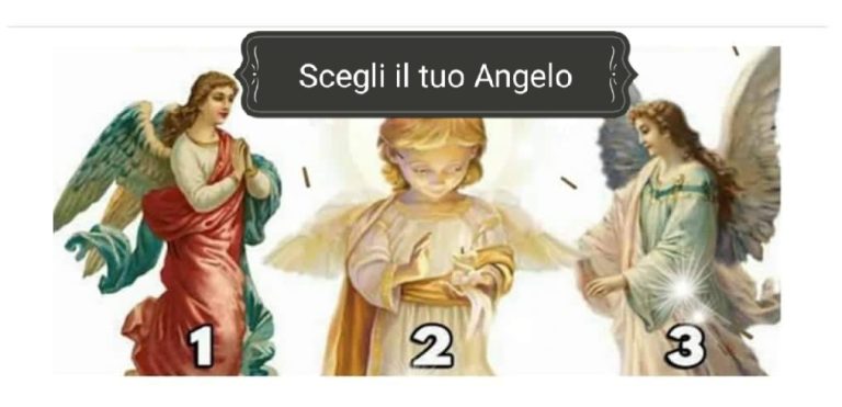 Scegli il tuo Angelo e ricevi un messaggio importante!